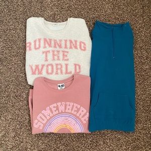 Girls cotton on pullover sweater bundle